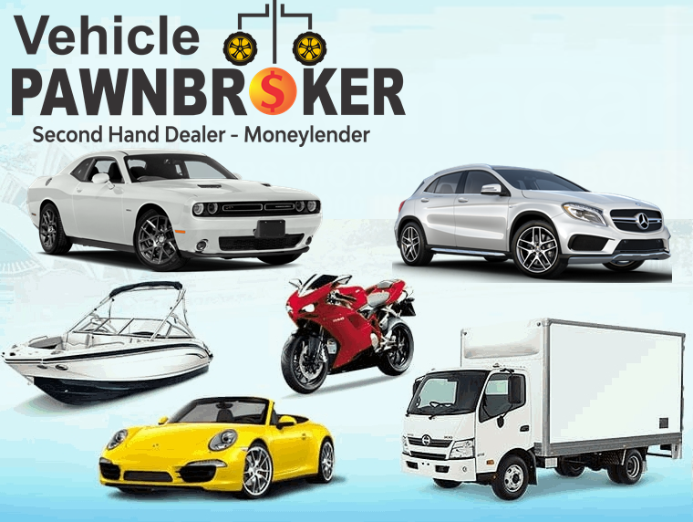 Money lent against all vehicles at Vehicle Pawnbroker